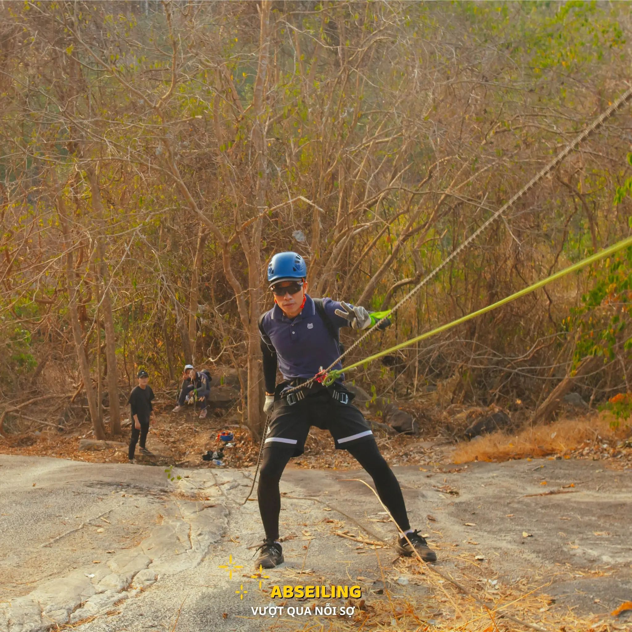 [Team Building] RỪNG GIA CANH: CHINH PHỤC ĐỈNH CAO ABSEILING